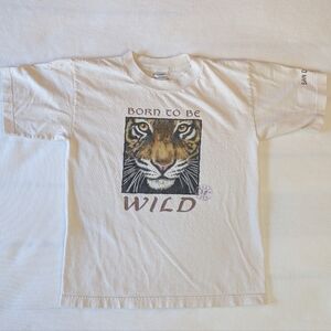Wild Adventure Kids T-Shirt - White